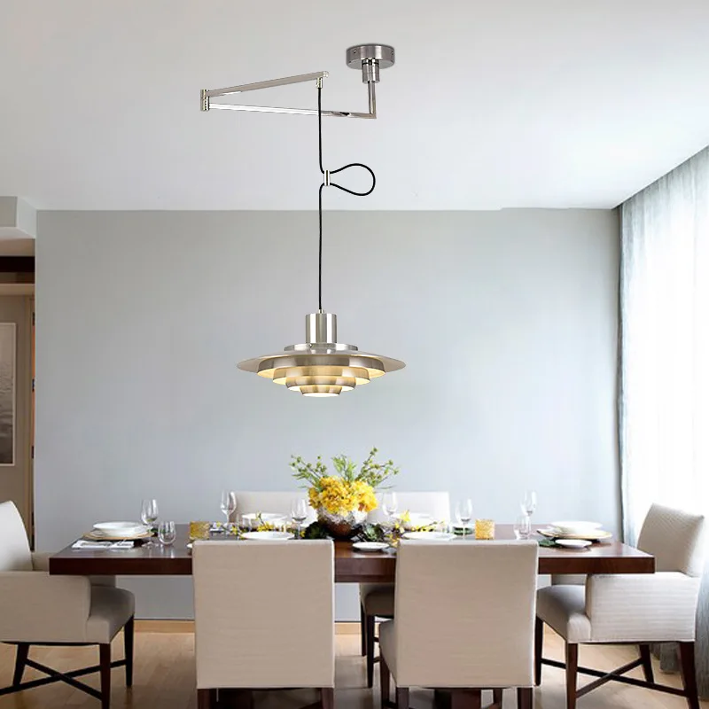 

Nordic designer UFO bar can be displaced Bauhaus restaurant chandelier