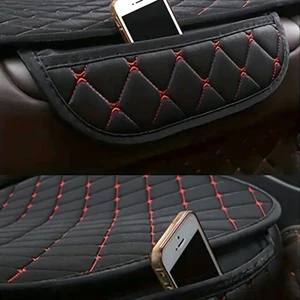 Universal Breathable Car Seat Cover, Comfort Cushion, Pad Protector, Interior Accessories of the Car, 3pcs 8 Main Sales Bank cover Tesla - №3