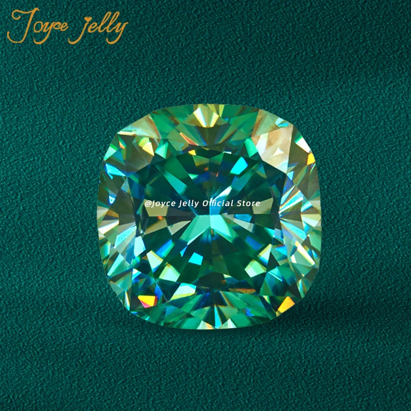 

JoyceJelly Cushion Shaped Loose Moissanite Stones Wholesale 0.5-7CT D Color VVS1 3EX Excellent Cut Lab Growth Diamond GRA Cert