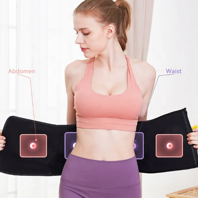 Массажный пояс, вибрационный менструальный нагрев, массажер для брюшного пресса, японский массажер шиацу, электрическая машина для похудения, пояс Ems