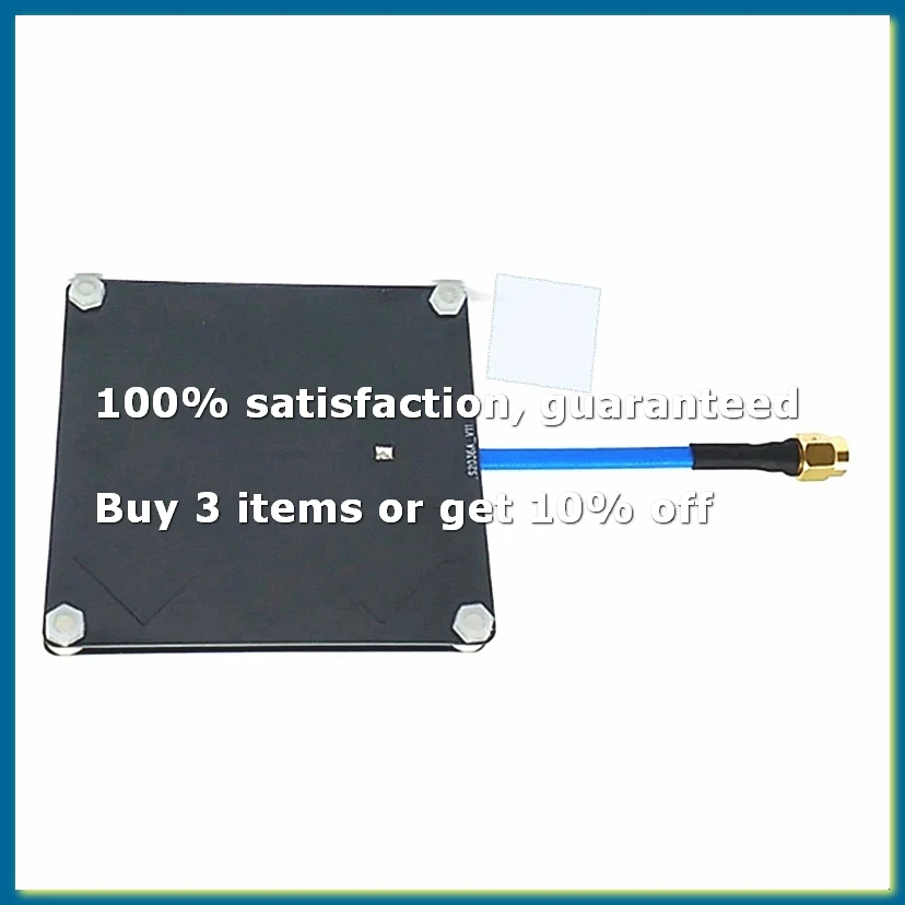 5.8Ghz 14dbi Circular Polarized High Gain Flat Panel Antenna RHCP SMA for 5.8G FPV Transmitter VS Immersion Fatshark-A09I