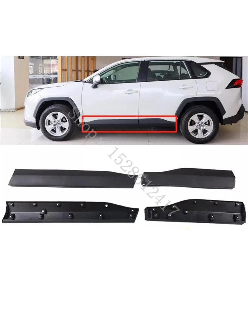 Originele fabrieks ABS carrosserie zijlijsten zijdeur decoratie bescherming voor Toyota Rav4 RAV 4 2020 2021~2024 auto-accessoires - afbeelding 2