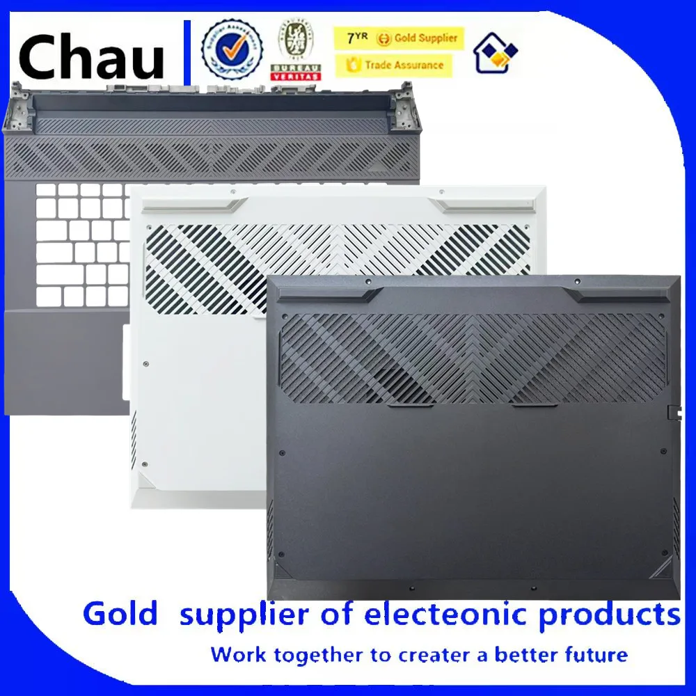 

Новый верхний чехол для ноутбука Chau G16 7630 7635, крышка упора для рук/нижняя базовая крышка 0XYT06 0CVD5G 074C0N