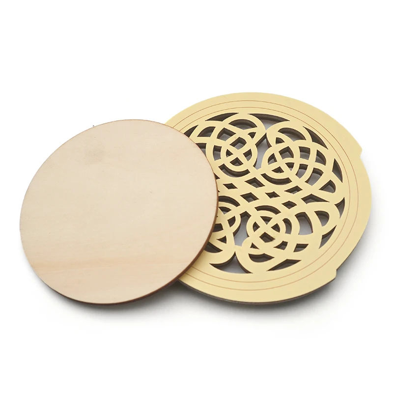 Natural Wood Sound Hole Cover Sound Cover Block for 41\