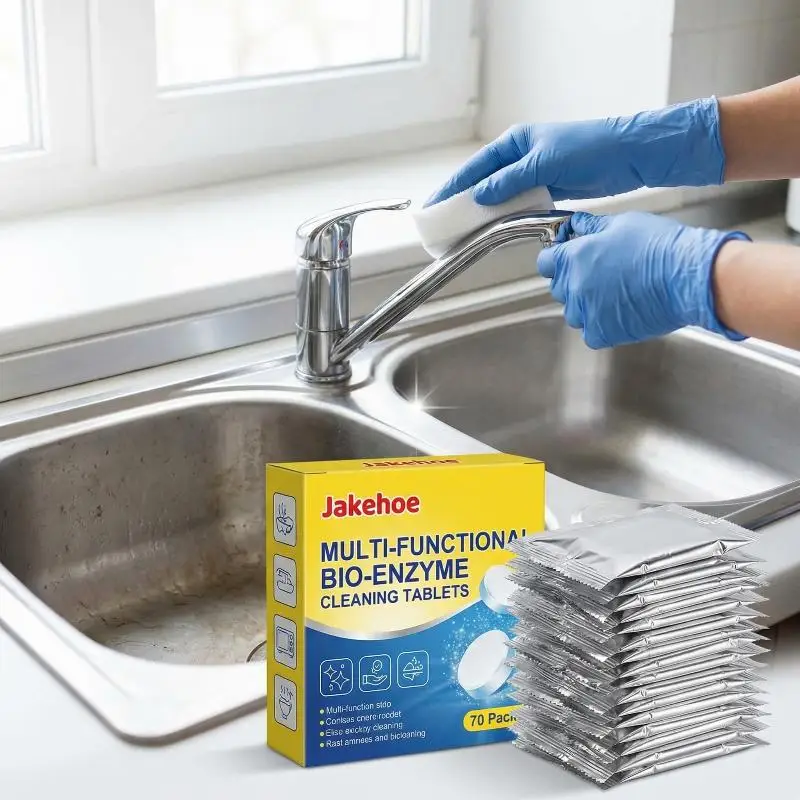 ZLinKJ Jakehoe Multi-Functional Cleaner Bathroom Kitchen Stain Remover Stainless Steel Rust Remover All-Purpose Cleanser