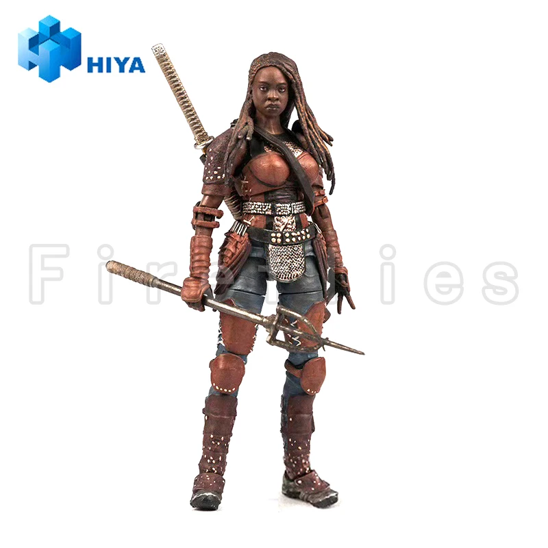 [Przedsprzedaż] 1/18 HIYA 3,75-calowa figurka Wykwintna mini seria The Walking Dead The Ones Who Lived Michonne
