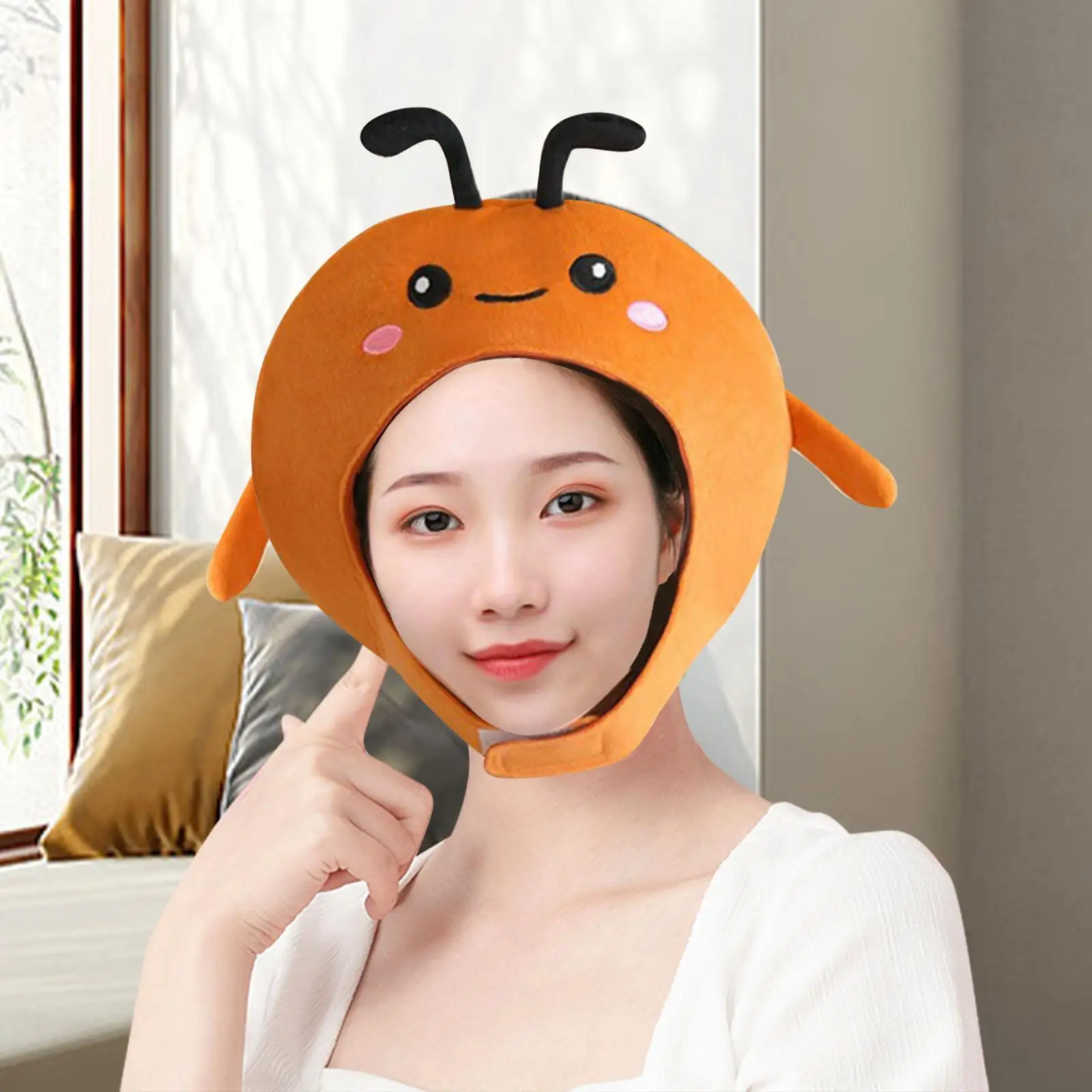 

ANT Costume Headpiece Cartoon ANT Hat for Dress up Festival Cold Weather Party