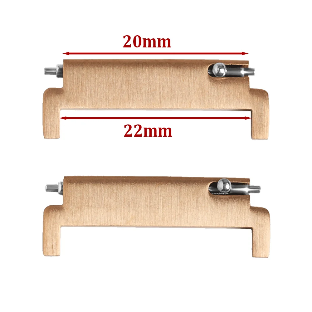 1 Paar Metalladapter für Armbänder, 18 mm auf 20/22 mm, 20 mm auf 18/20/22 mm, 22 mm auf 18/22 mm, Schnellverschluss-Steckverbinder, Uhrenarmband-Zubehör