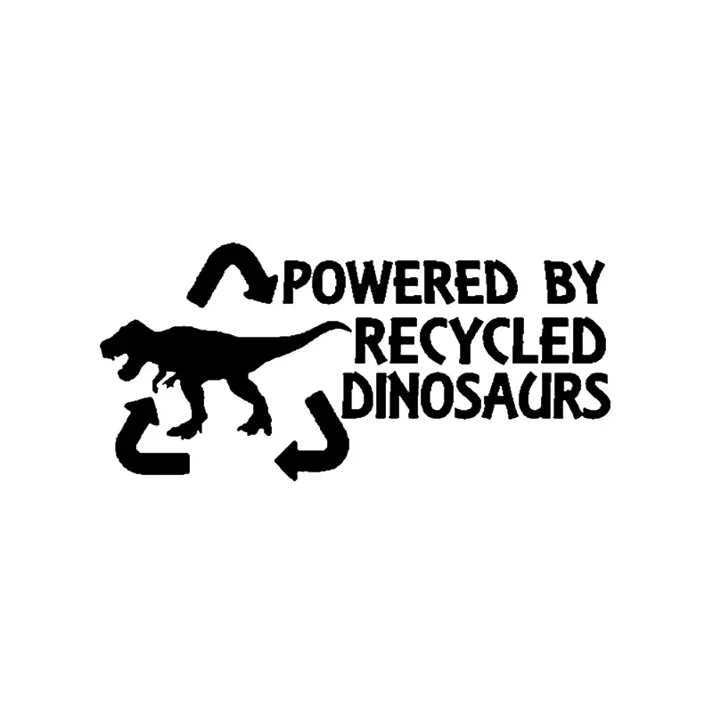 

Car Sticker Fashion Dinosaur Decal Black Car Sticker Vinyl Waterproof Sunscreen PVC 15CM