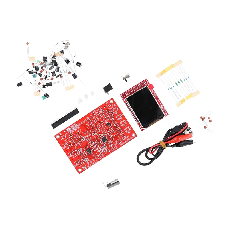

A58Z DSO138 Digital Oscilloscope 2.4Inch TFT Digital Oscilloscope Kit DIY Parts Electronic Learning Set