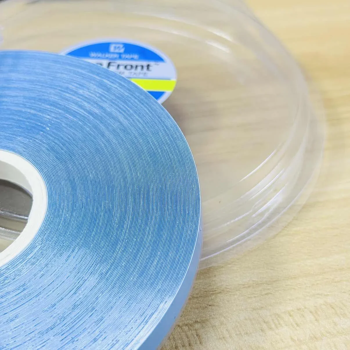 36Yards Double-Sided Hair System Tape 0.8cm Blue Lace Front Wig Tape Sweatproof Extreme Strong Hold For Toupee 2.54cm
