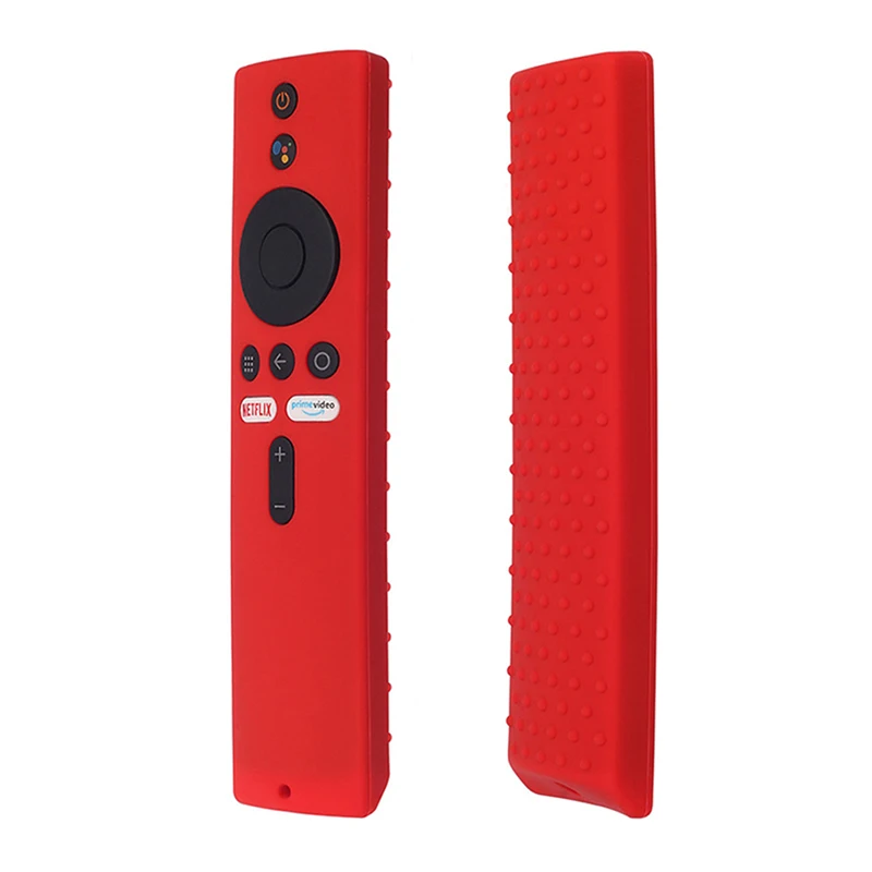 1pc Remote Cases for Xiaomi Mi TV Box S Wifi Control Case Silicone Shockproof Protector Stick