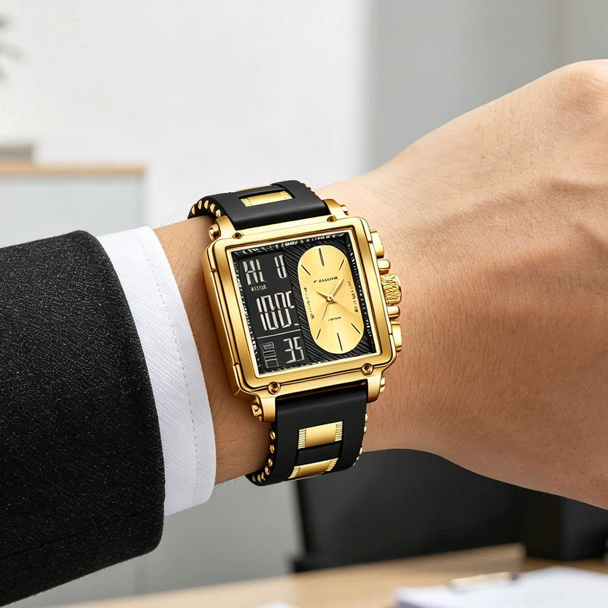 Orologio Digitale Quadrato Ori - Smartwatch Casual Watches For Men recensione e prezzo