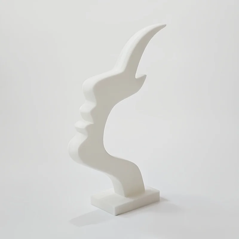 حامل نظارات الوجه البشري، منظم نظارات آمن مع قاعدة ثابتة، ملحق مكتب، ديكور معاصر، قاعدة قوية