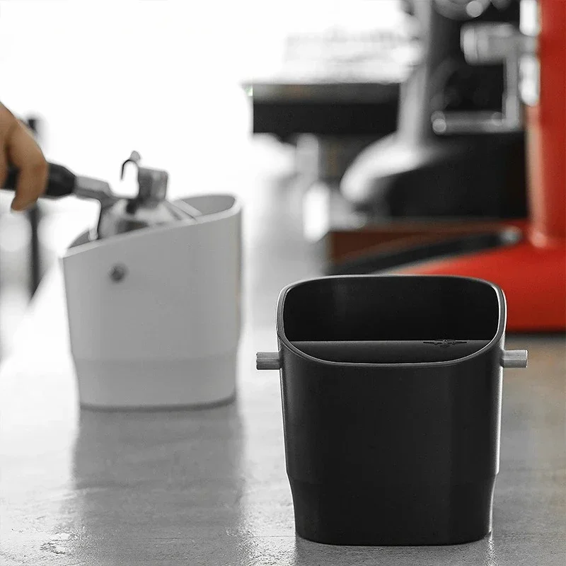 

Italian Semi-Automatic Espresso Knock Box – Barista Coffee Waste Bin with Anti-Slip Base | Commercial & Home Use, Durable Stee
