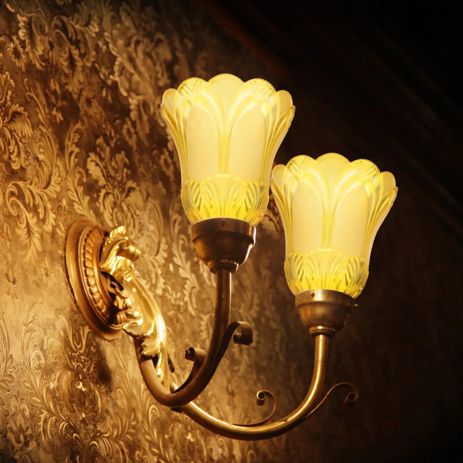 

Стеклянный плафон в европейском стиле для декоративного рассеянного освещения, теплый атмосферный свет, для потолочных, настенных, напольных ламп и люстр