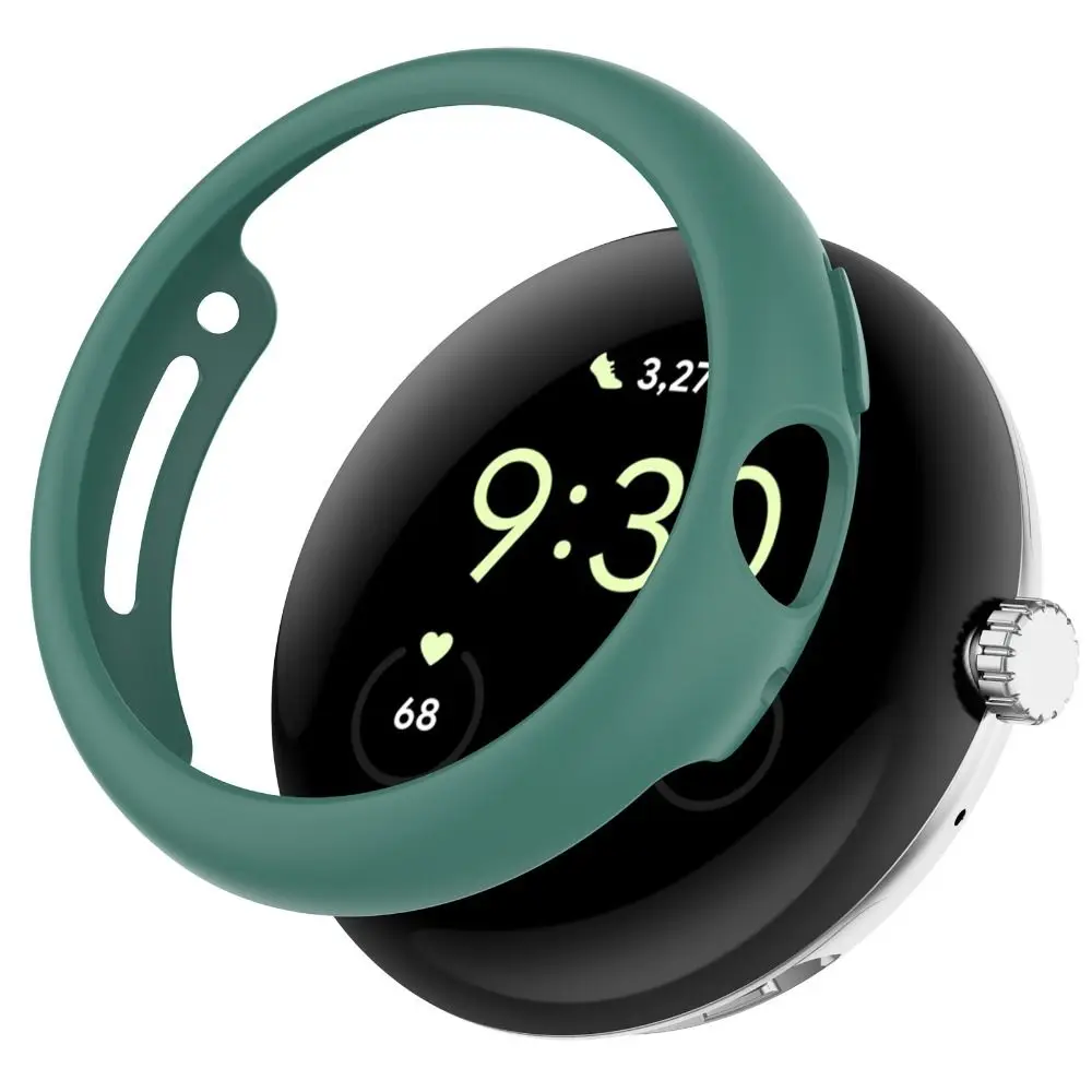 Anti-kras frame shell case PC cover beschermende schermbeschermer voor Google Pixel Watch