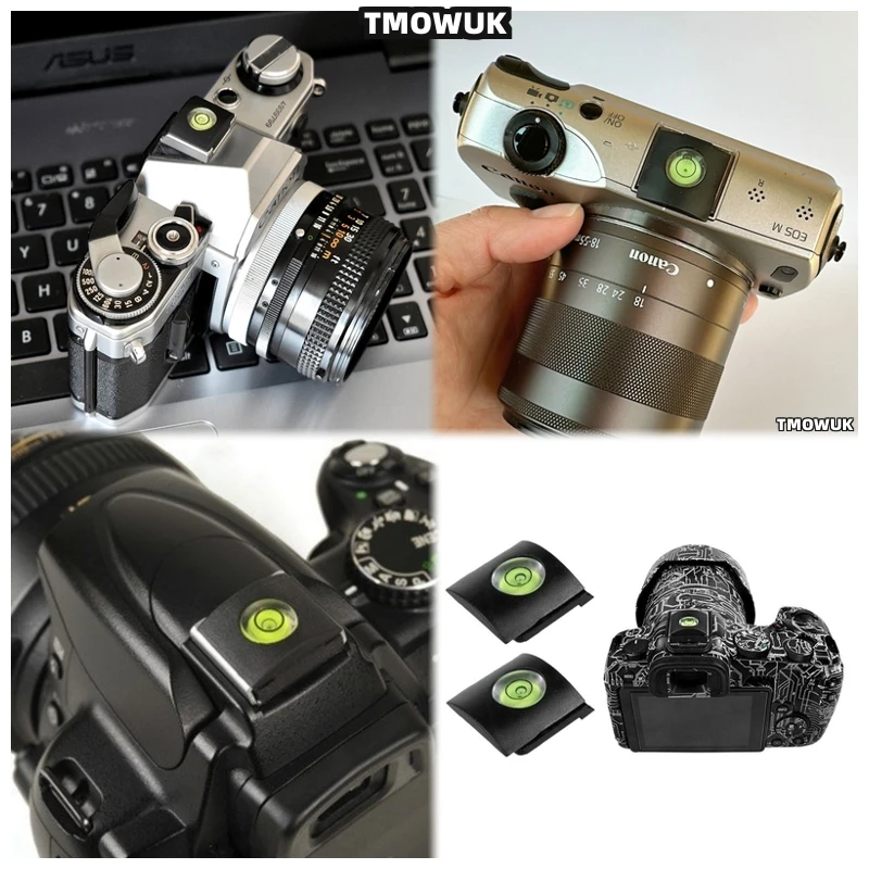 For NIKON D5000 D300S D850 D2Hs Z50II D7100 D4 F90 D1H D750 Hot Shoe Cover Cap DSLR Camera Flash Hot Shoe Bubble Spirit Level Ac