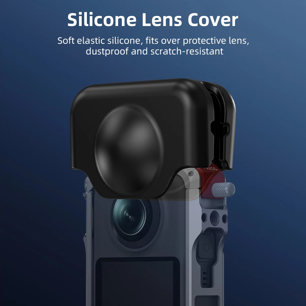 Kamerakäfig, Metall-Schutzrahmen für DJI Osmo 360 2 II, Aluminium-Erweiterungskoffer, Objektivabdeckung, Kaltfuß, 1/4-Gewinde, Zubehör – Detail 9