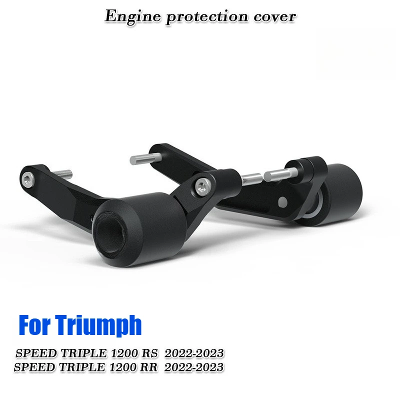 Para Triumph Speed Triple 1200RS RR 2022-2023 marco de protección contra caídas de motocicleta Protector de carenado deslizante Protector de almohadilla de choque
