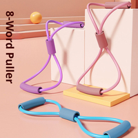 Yoga Resistance Bands Elastic Band Sports Exercise Puller 8-shaped Chest Expander for Body Building Home Gym Fitness Equipment