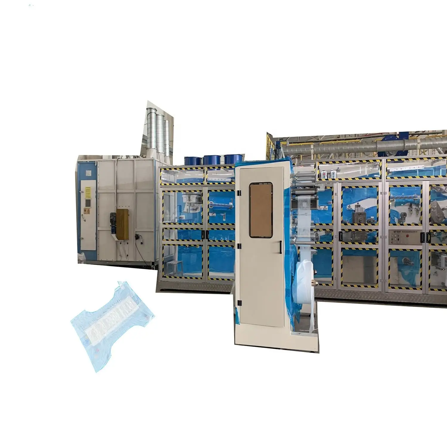 Full Automatic Full Servo China Made Always Sanitary Pads Making Machine Equipment Comfortable and Breathable Sanitary Napkin