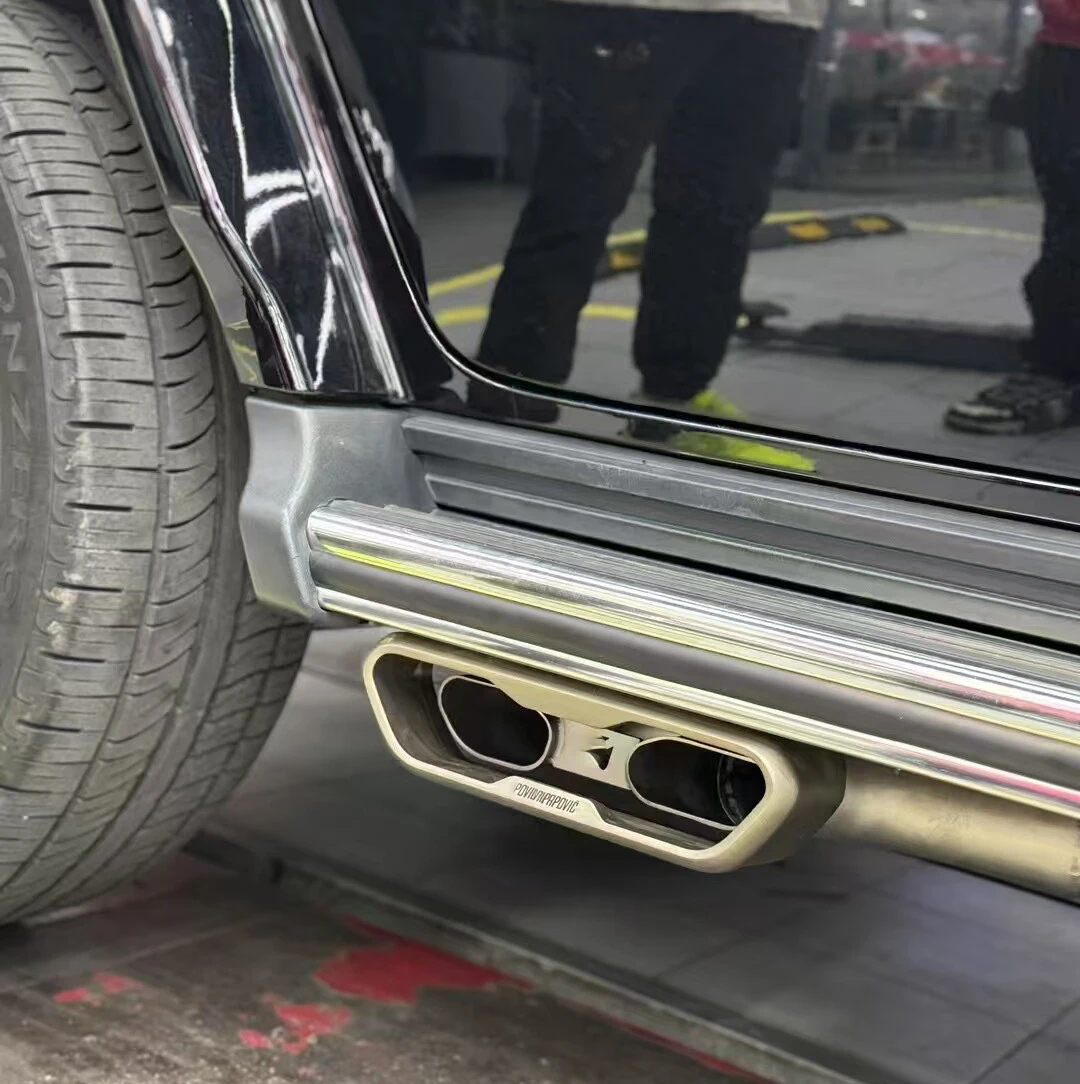 Titanium Alloy Valvetronic Exhaust System for Mercedes-Benz G-Class W464 G63 G500 G350 AK Style Catback with Backfire Effect