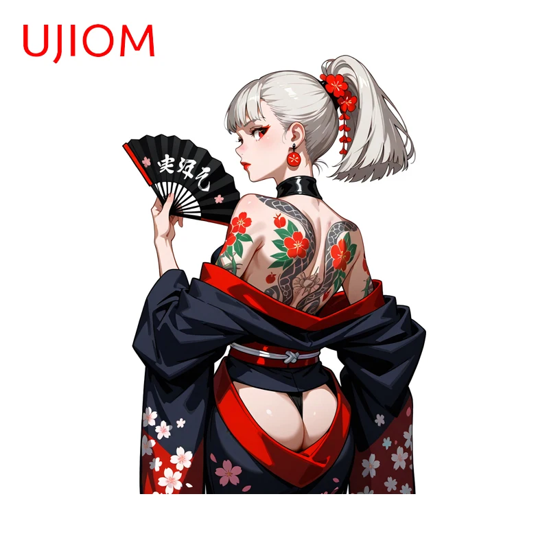 UJIOM Hentai Ass Tattoo Waifu Wall Sticker Exquisite Attractive Adhesive Decal Suitable For Delicate Wallpapers For Kids