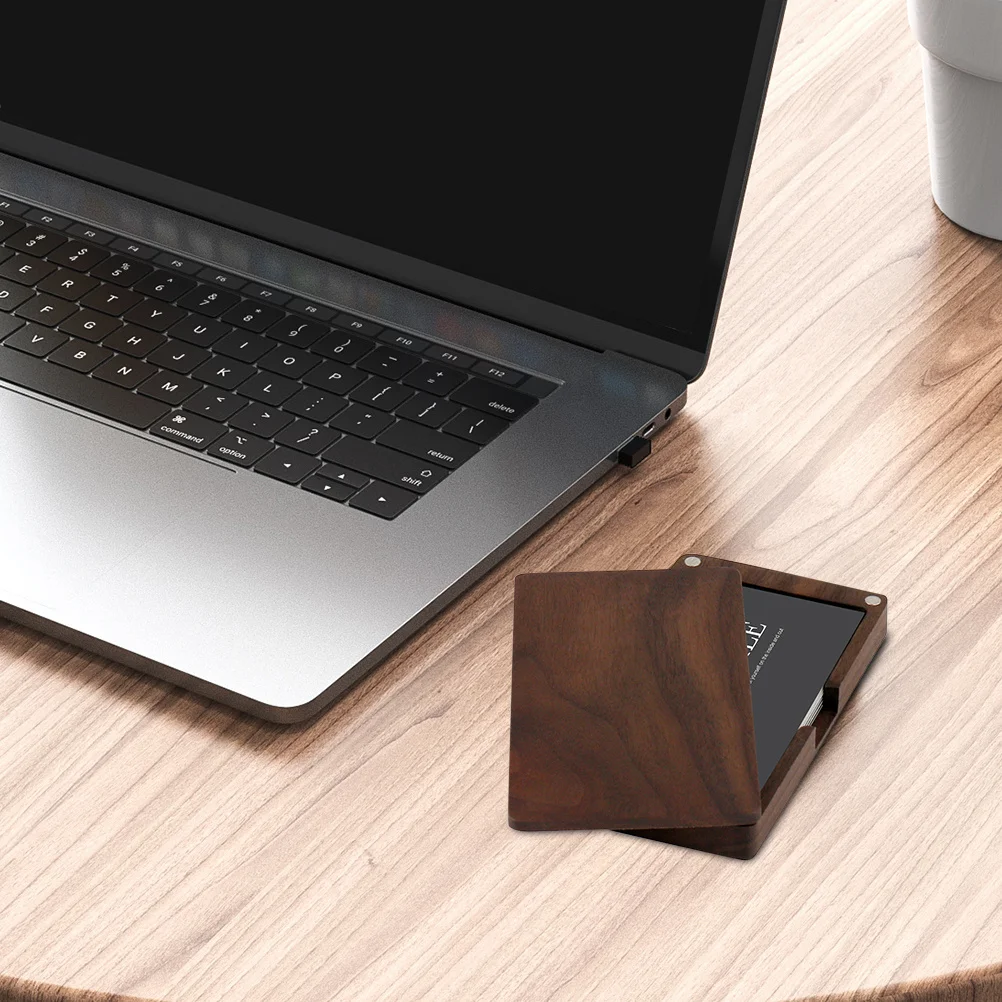 

1pc Magnetic Business Card Holder Case Portable Id Cards Storage For Passport Travel Essentials Lightweight Cards Container