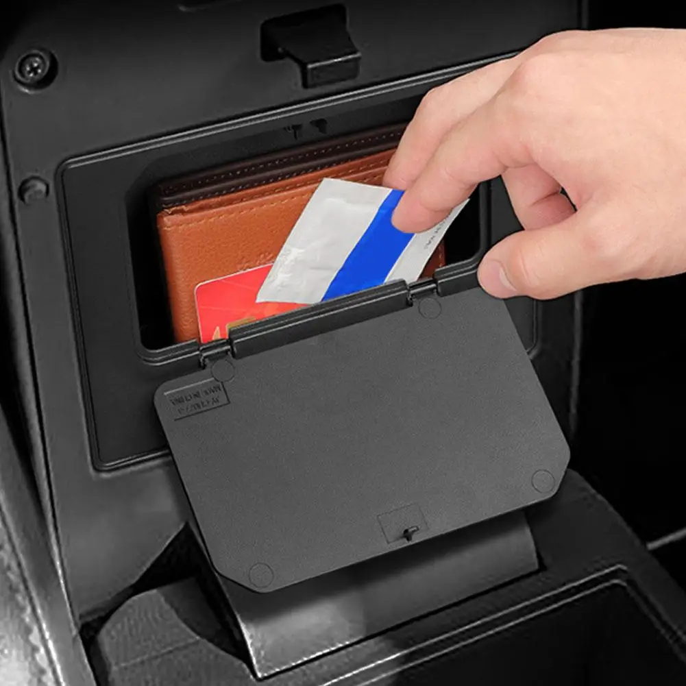 

For Mitsubishi L200/Triton 2024 2025 Car Armrest Box Box Hidden Organizer Tray Hidden Console Storage Center Storage Armres Y5W4