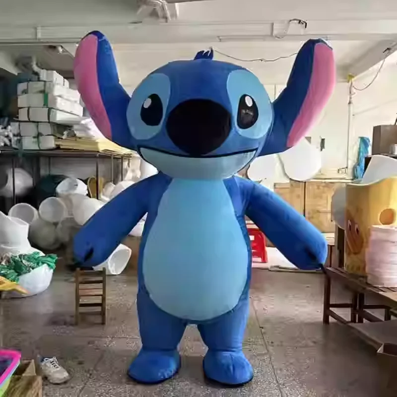 

extra large Stith Cosplay Costumes Inflatable Costume Cute Mascot Crystal Super Soft Fabric Shopping Mall Comic Exhibition Doll