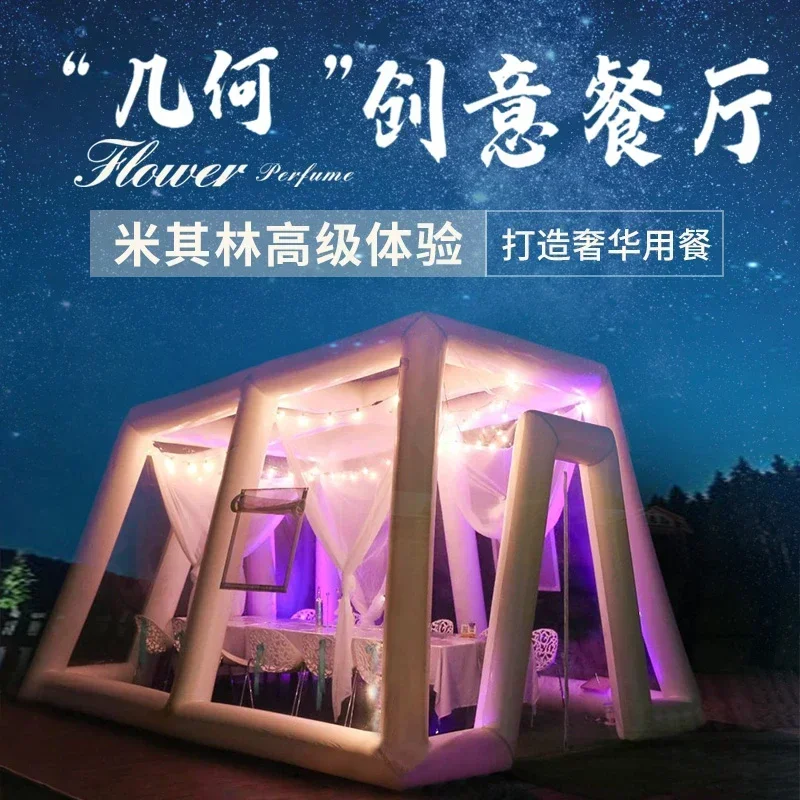 

Transparent Bubble House, Professional Starry Sky Leisure Hotel, Yurt Farmhouse, Sun Room, Inflatable Tent