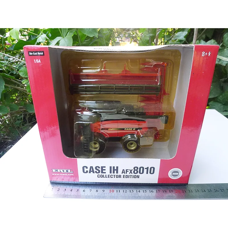

Литой под давлением сплав, масштаб 1:64, AFX 8010, комбайн, модель сельскохозяйственной техники, классическая коллекция игрушек для взрослых, подарки, статический дисплей