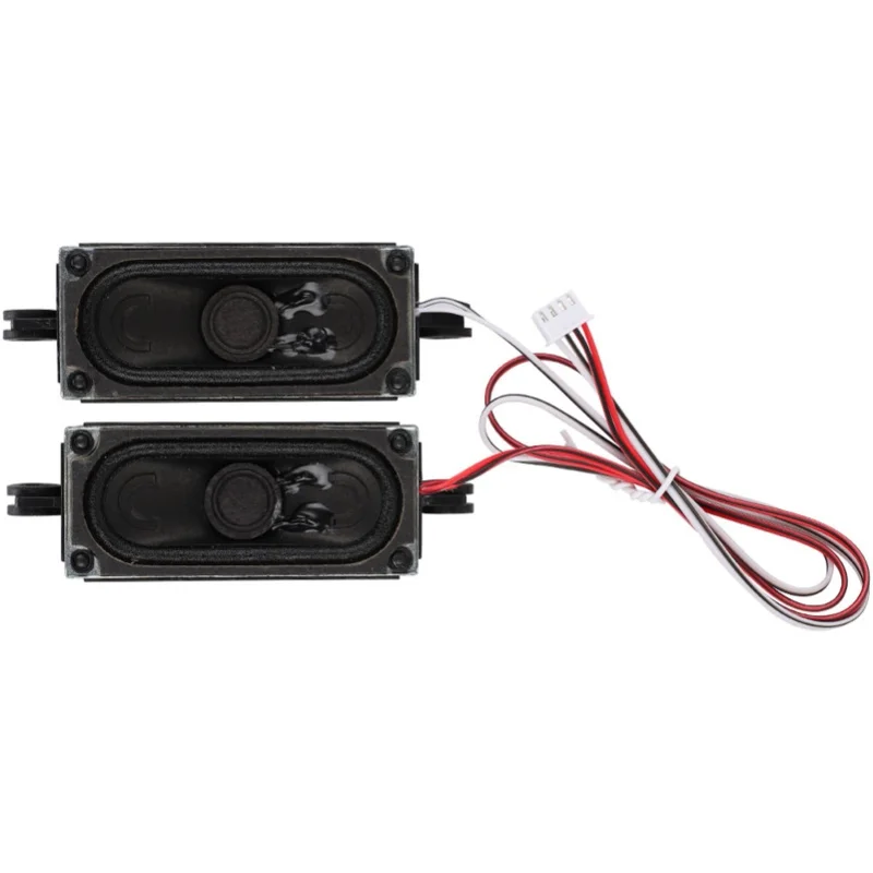 2 pezzi 4 Ohm 5W TV Box altoparlante altoparlante unità amplificatore audio per lettore pubblicitario TV LCD