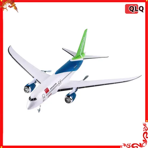Rc 비행기 Qf008b 글라이더 C919 3 채널 원격 제어 거품 항공기 고정 날개 Diy 조립 항공기 모델 어린이 선물
