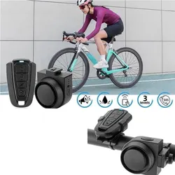 Anti Theft Bike Motorcycle Alarm Security System Bicycle Vibration Motion Sensor Rechargeable Multipurpose Alert Device