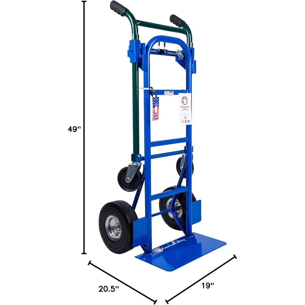 Quick Change 4-in-1 Convertible Hand Truck & Cart