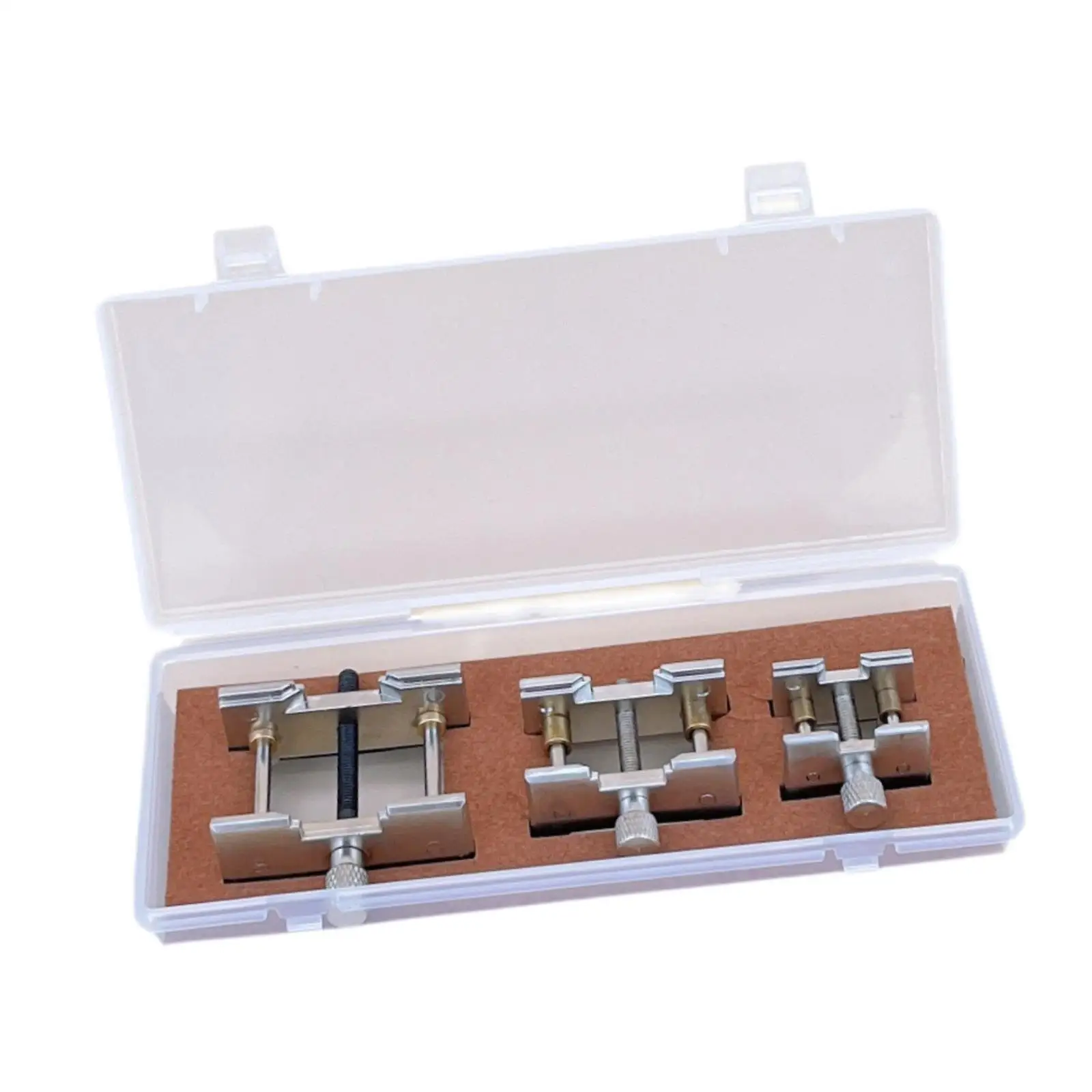 3Pcs Watch Movement Holders Practical Multi Function Watch Repair Accessory Wristwatch Case Vice Clamp Watch Movement Fixed Base
