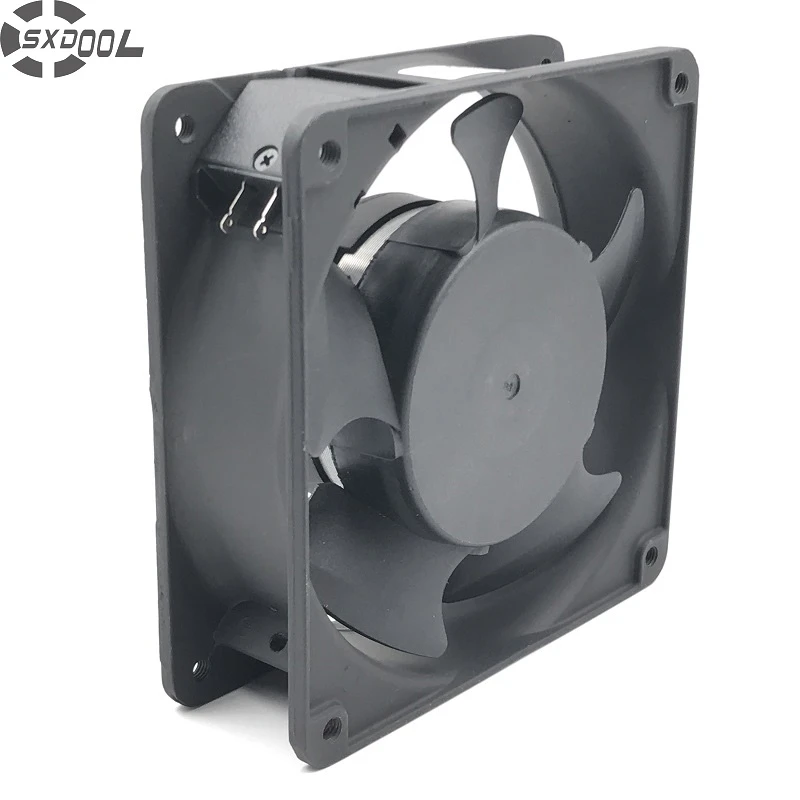 

SXDOOL SJ1238HA2 120mm 12038 120*120*38 Mm 220-240V AC 0.13A Axial Industrial Cooling Fan 220V Metal Frame