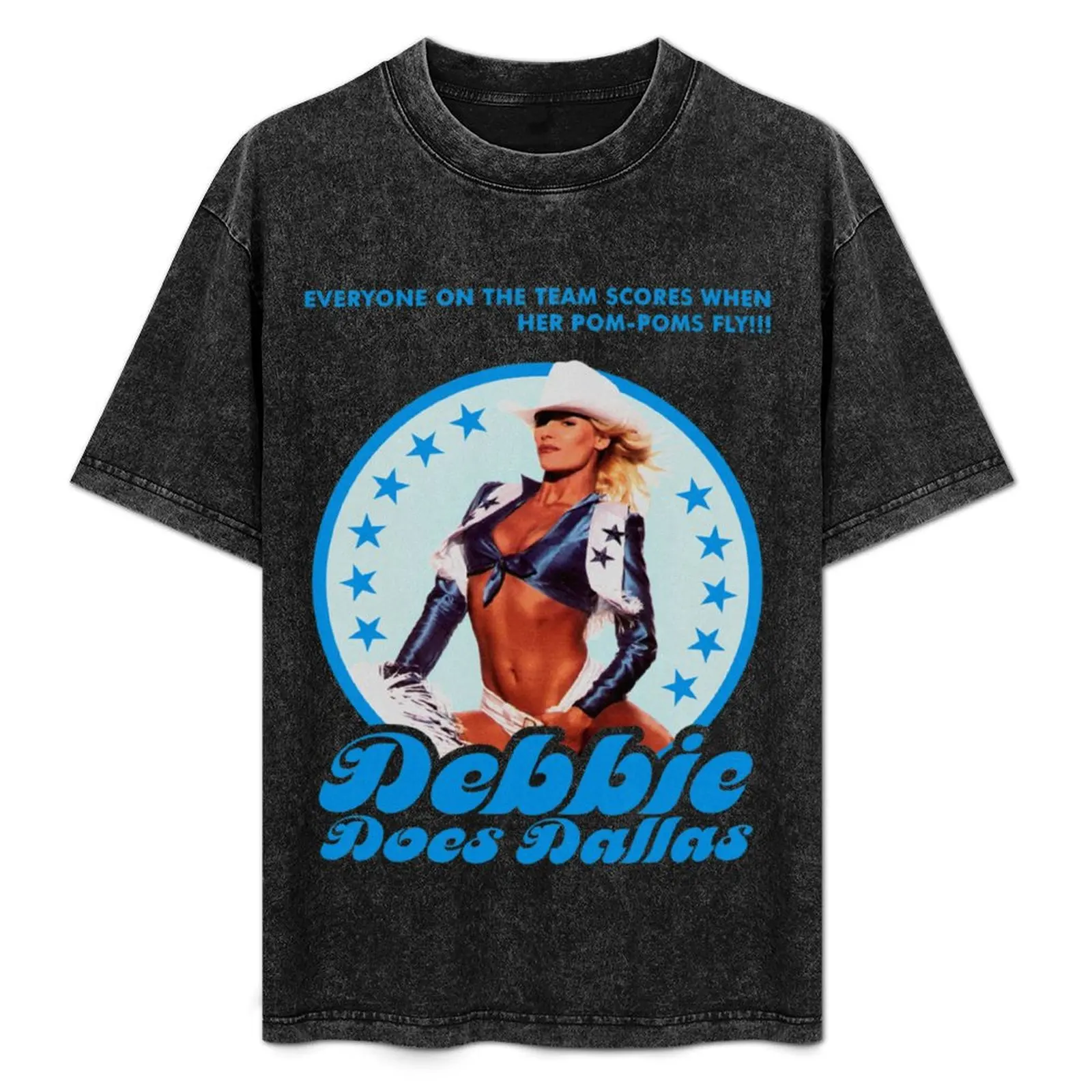 Debbie Does Dallas Vintage Film Poster T-Shirt Plus Size Lightweight Top
