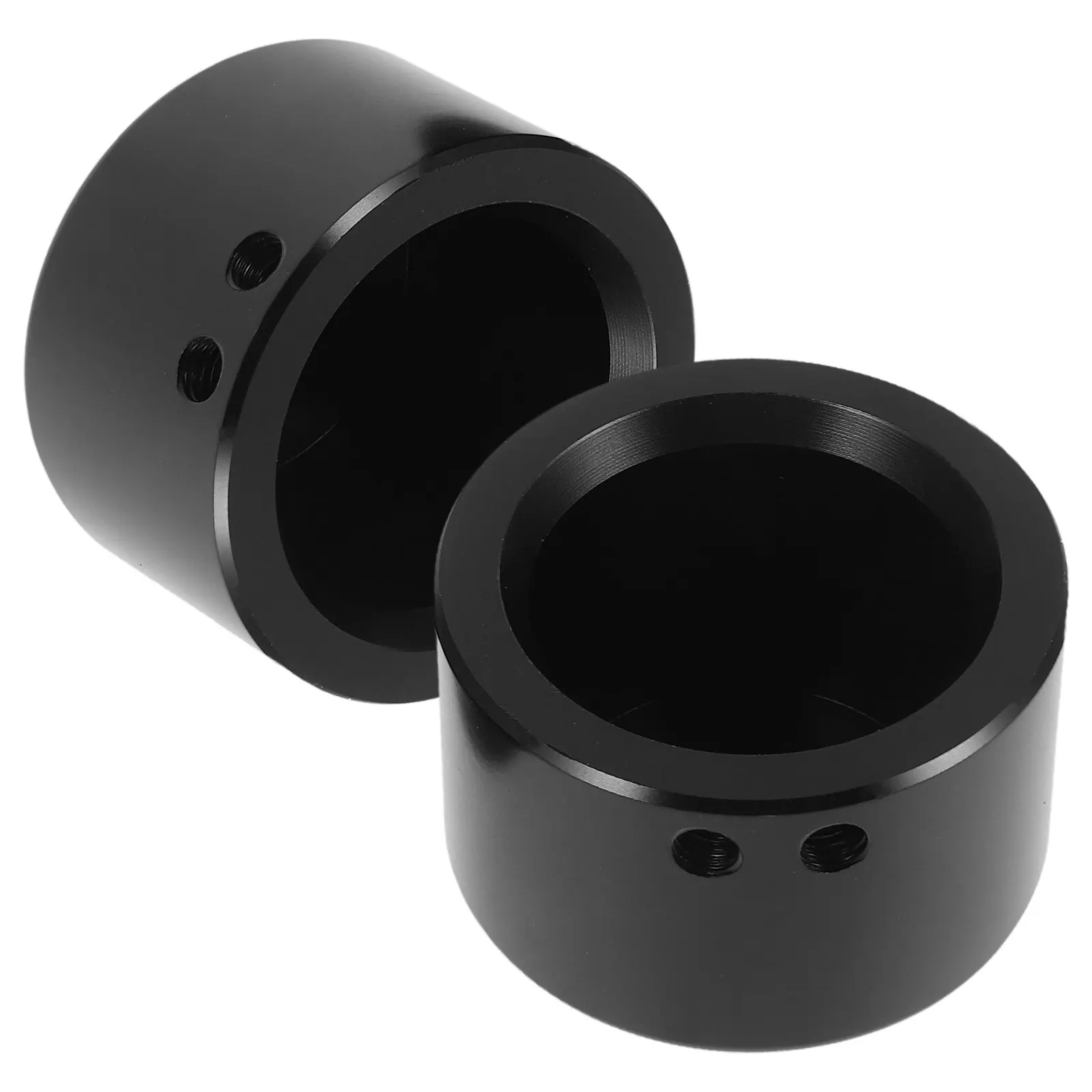 

2Pcs Front Wheel Axle Hub Decorative Cap Aluminum Alloy Rust Proof Protective Cover for Car Wheel Axle Aluminum Hub Cover