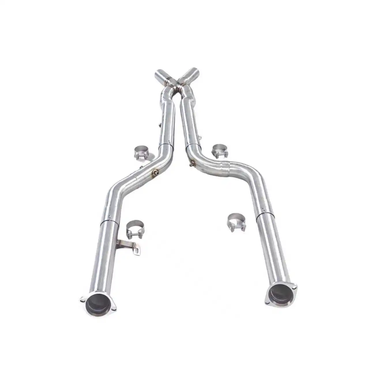 For the 2021-2024 BMW M2 M3 M4 G87 G80 G82 3.0T catback SUS304 front straight-through section of high-performance exhaust system