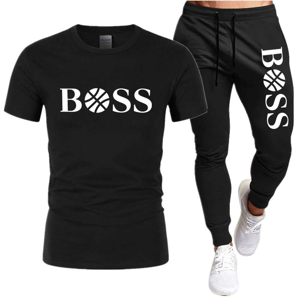 Heren Mesh T-Shirt Joggingbroek Pak Zomer Mode Casual Korte Mouwen T-Shirt Sportkleding Outdoor Straat Tweedelige Set S-3XL