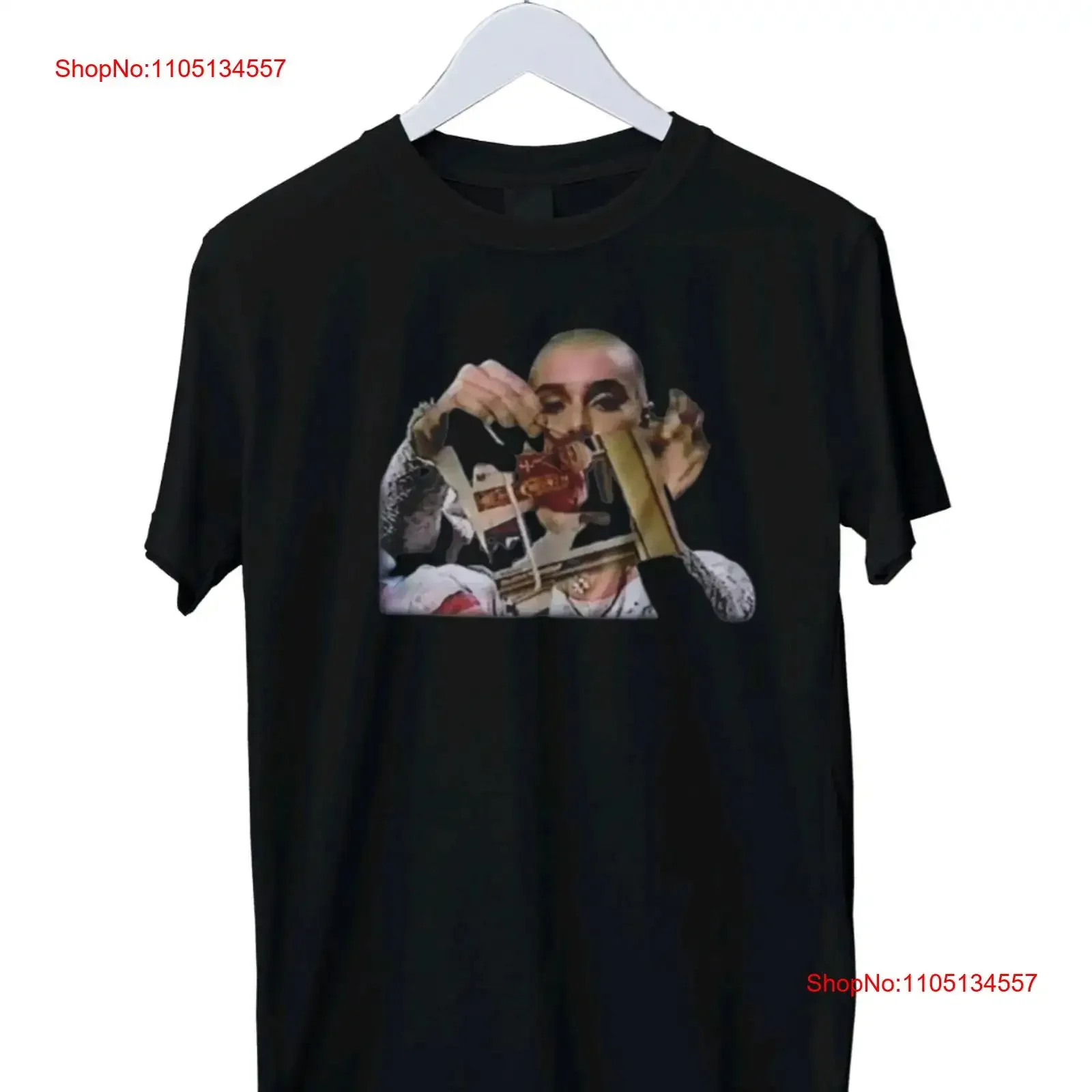 تي شيرت رجالي من Sinead O'Connor Pope ريترو مطبوع S M L XL 2 3 4 عتيق مغسول أوم جرافيك قليلا ملابس مصممة على الموضة