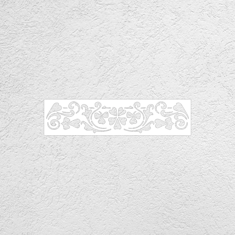 70cm - 110cm Wall Stencil For Painting Plaster Template Furniture Makers Putty Decor Border Retro Vintage Classic Divider S278