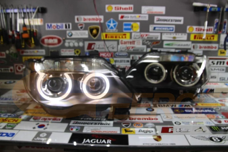 Geerge สําหรับ BMW E66 E65 Facelift 750I 760i 750Li 760Li 2006 2007 2008 Ultra Bright Led Angel Eyes ชุด Halo แหวน Day Light