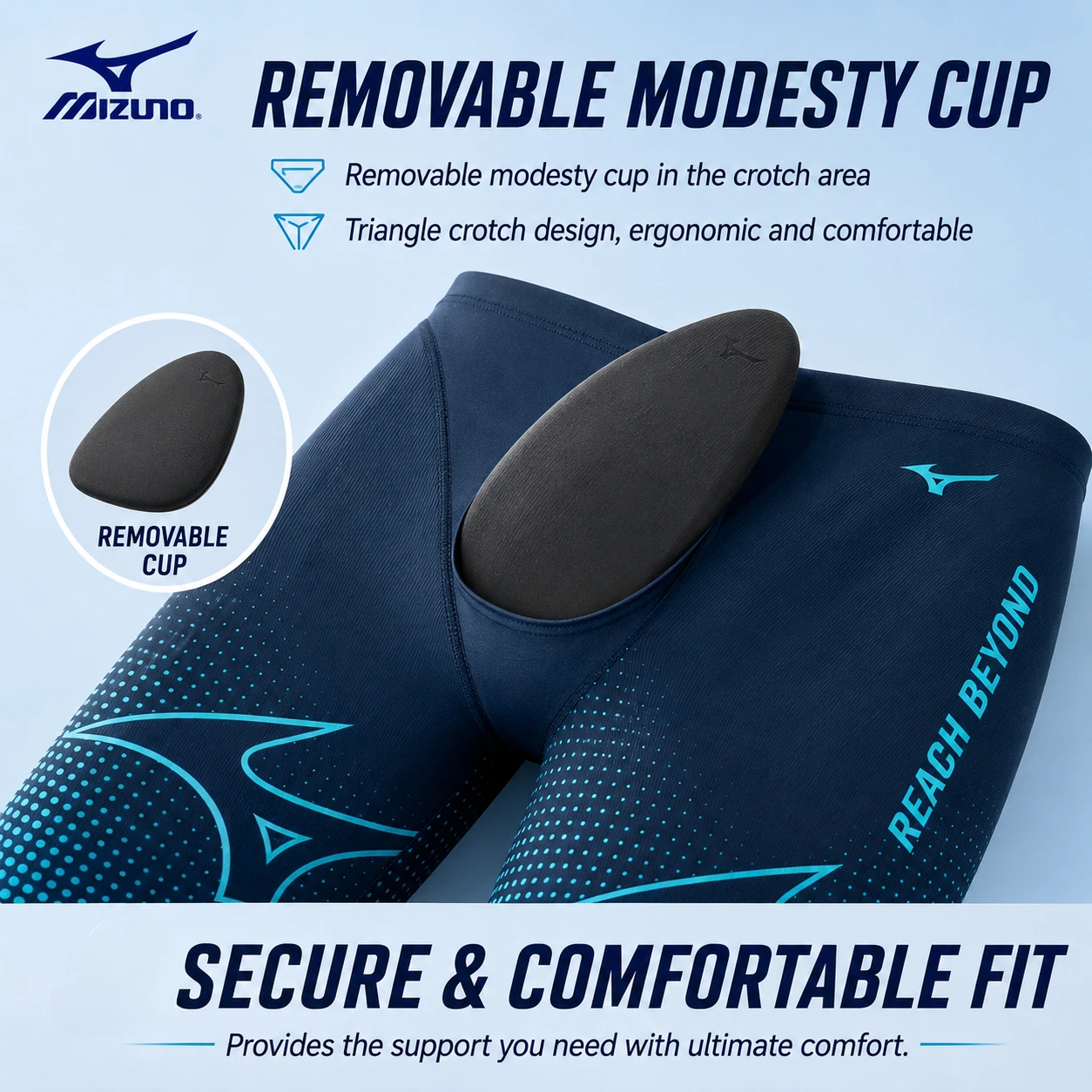 Męskie kąpielówki Mizuno, oddy – Trunk Breathable Men recenzja i cena