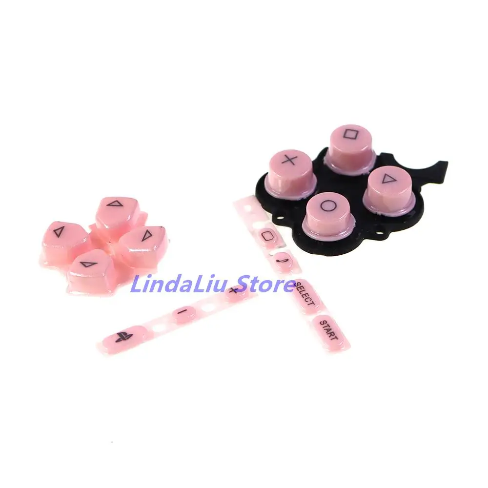 15sets Left Right button home start keypad Button For Sony PSP 3000 Home Start D PAD Volume Buttons Repair Kits For PSP3000