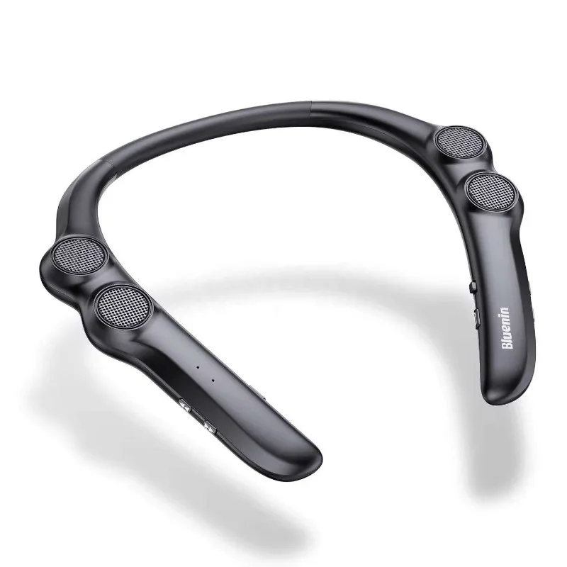 

Portable High Fidelity 3D Stereo Sound Wireless Wearable Speaker Built-in Mic Bluetooths Speaker for Home Office and Outdoors