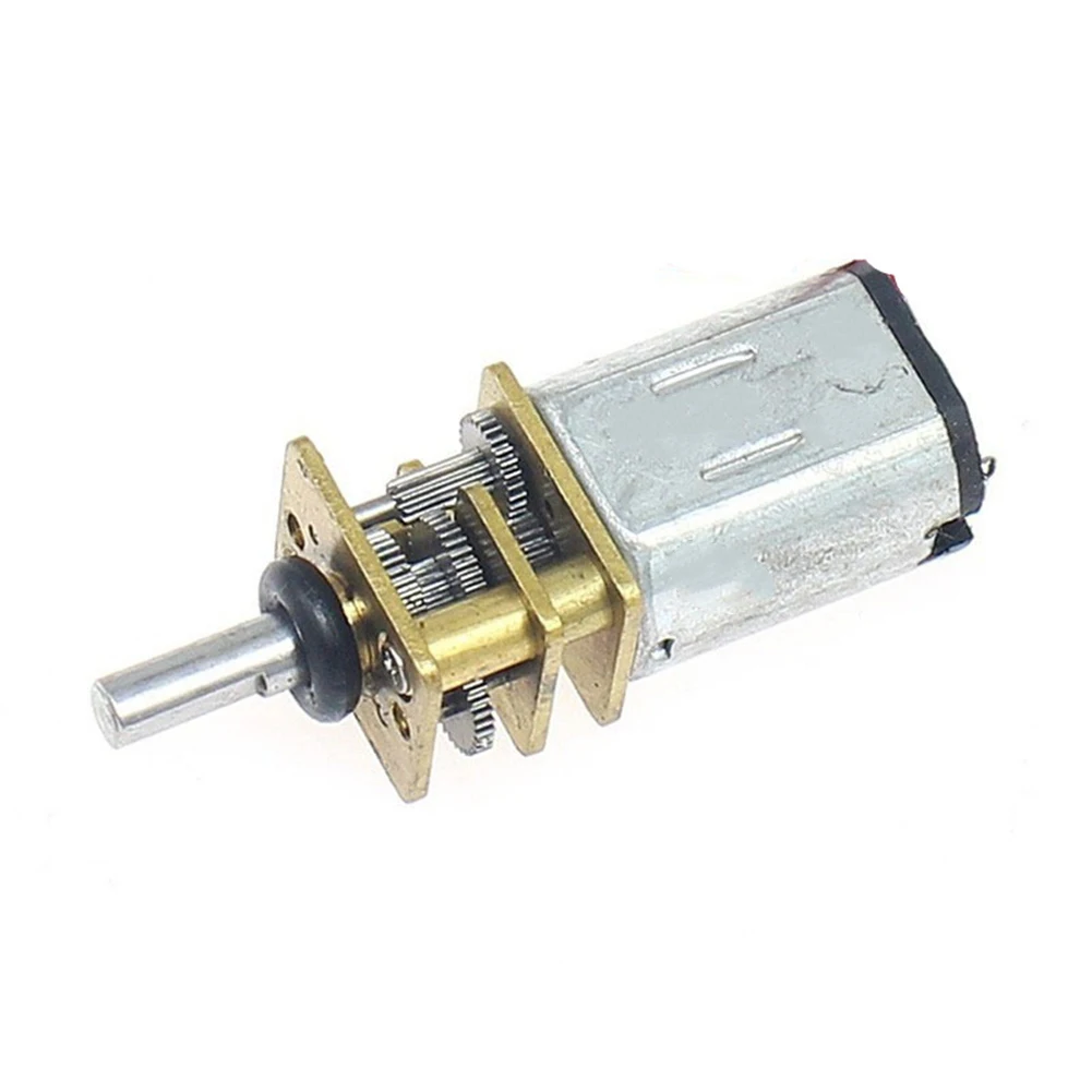 6V DC Metal Gear Motor with Reduction Designed Using Hardened Steel for Stable and Accurate Mechanical Movement